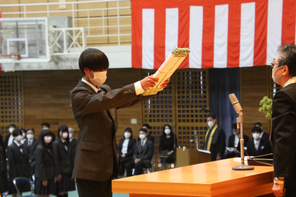 令和４年度入学式が行われました。