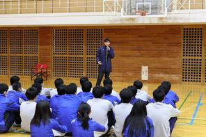 アシックスアスリートスペシャルレッスン 柳田将洋選手来校