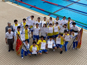 水泳部　岐阜県高等学校総合体育大会　女子総合優勝！！！