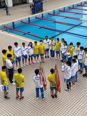 水泳部　岐阜県高等学校総合体育大会　女子総合優勝！！！