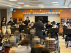 🎵【吹奏楽部】 特別養護老人ホームでミニコンサート
