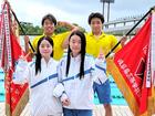 🏊🏻県高総体　水泳　女子総合優勝　男子総合３位