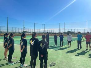 🎾【テニス部】　岐阜聖徳学園大学 テニス部との交流会