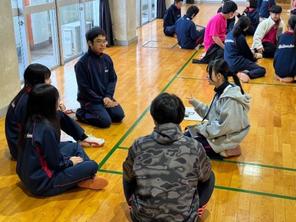 岐阜聾学校との交流会