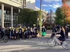 【生徒会】🚳「冬の交通安全啓発活動」を行いました。