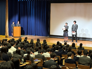 🎓【生徒会】「3年生を送る会」を実施しました。