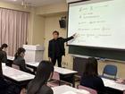 【商業科】岐聖大　経済情報学部　模擬講義（１・２商業科）を受講