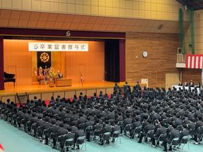 🌸令和6年度卒業式が行われました。