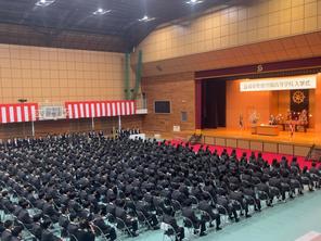 🌸令和７年度入学式が行われました。