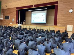 ✎生徒指導講話が行われました。